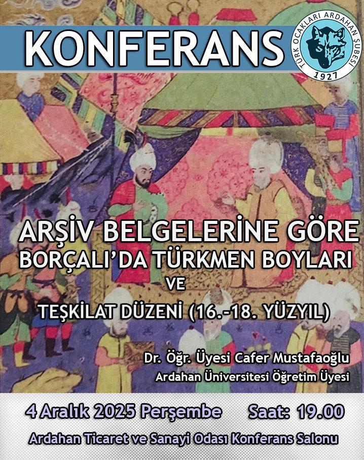 Türk Ocağı konferansında